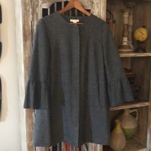 Wool blend 3/4 length coat